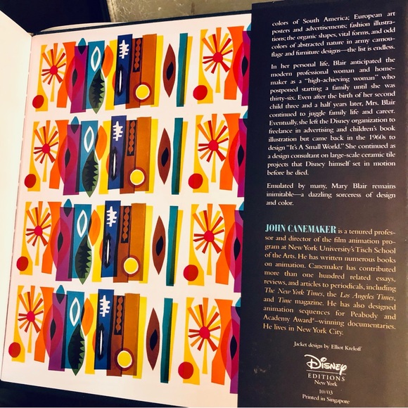The Art and Flair of Mary Blair 2003 Canemaker Disney Art Book First Edition EUC - Picture 10 of 12